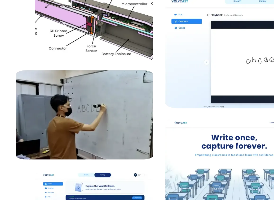 PolyCast: Assistive Marker for Classroom Capture project preview