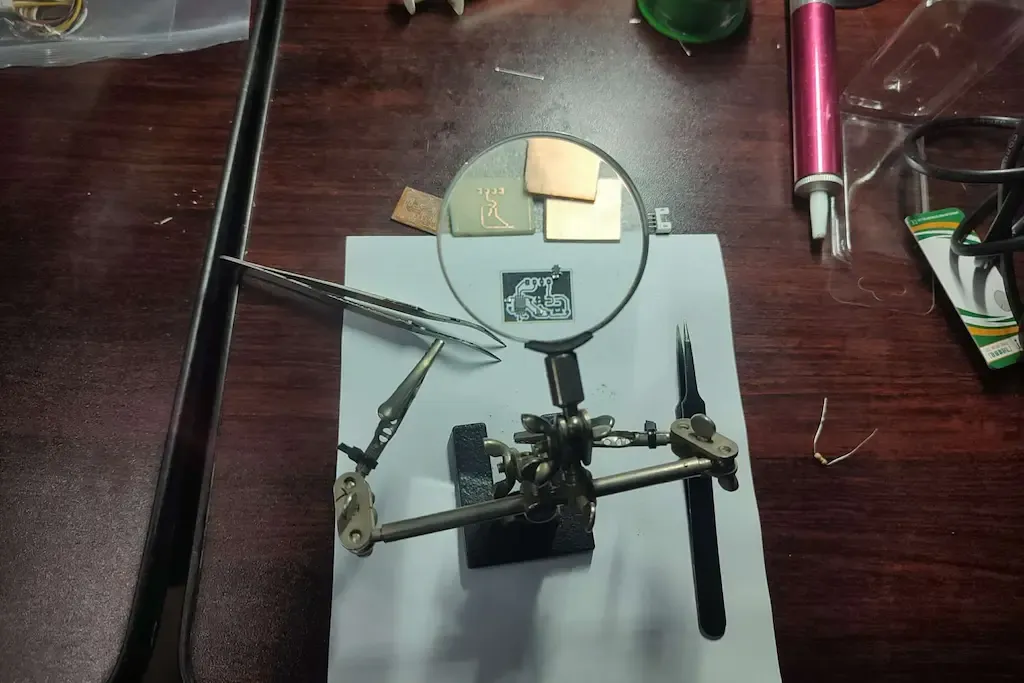 Preparing for a Custom PCB integrated with the force sensor on the prototype marker