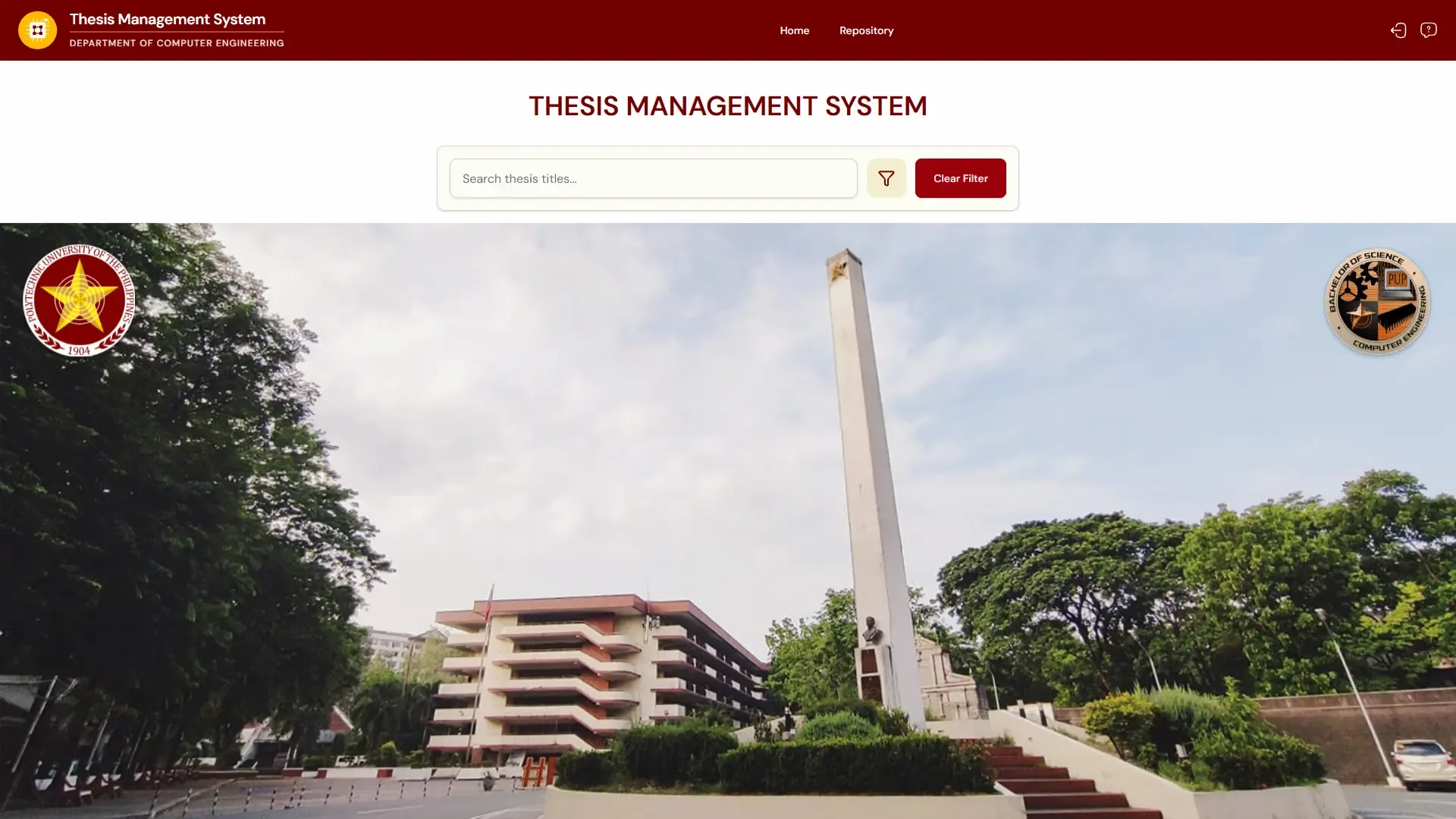 TMaTS: PUP CpE Thesis Management and Tracking System